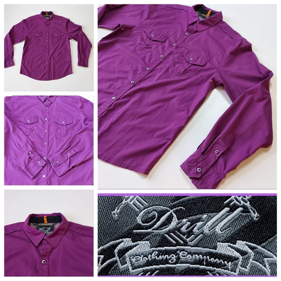 Drill Clothing Company Button Up Dress Shirt - Picture 1 of 15